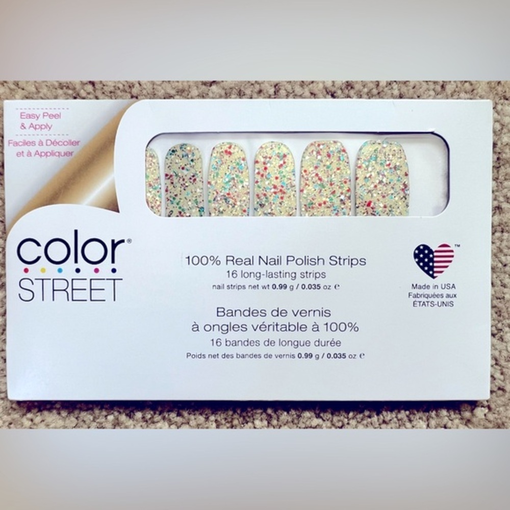Unopened Color Street nail strips Glitzburgh